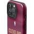 NBA Cleveland Cavaliers Jersey iPhone 16 Pro Max Impact Case